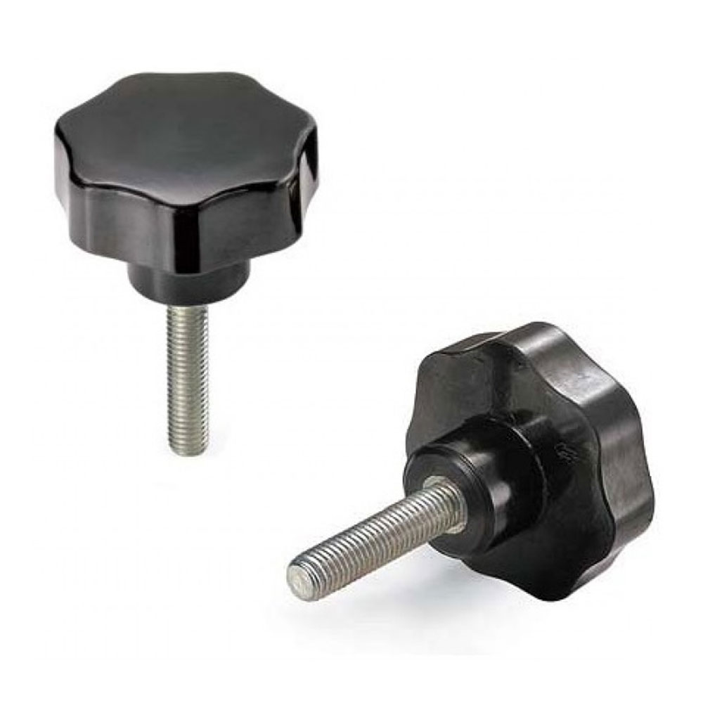 GETECH Πόμολo Mαργαρίτα Ø60mm Αρσενικό M10X30mm (B1V7M601030)