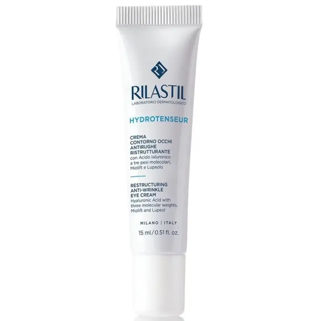 Rilastil Hydrotenseur Αντιρυτιδική Κρέμα Ματιών Αναδόμησης 15ml