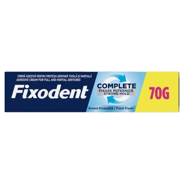 Fixodent Complete Original Fresh Στερεωτική Κρέμα Τεχνητής Οδοντοστοιχίας 70gr