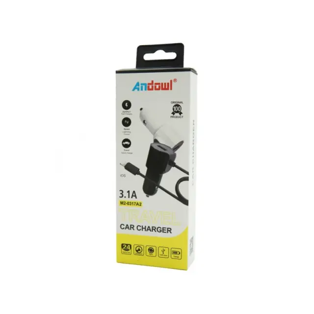 iOS ΦΟΡΤΙΣΤΗΣ ΚΙΝΗΤΟΥ ΓΙΑ ΤΟ ΑΥΤΟΚΙΝΗΤΟ ANDOWL M2-0317A2 3