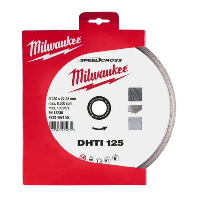 Milwaukee 4932492155 - ΔΙΣΚΟΣ ΔΙΑΜΑΝΤΕ DHTI 125mm MW 2