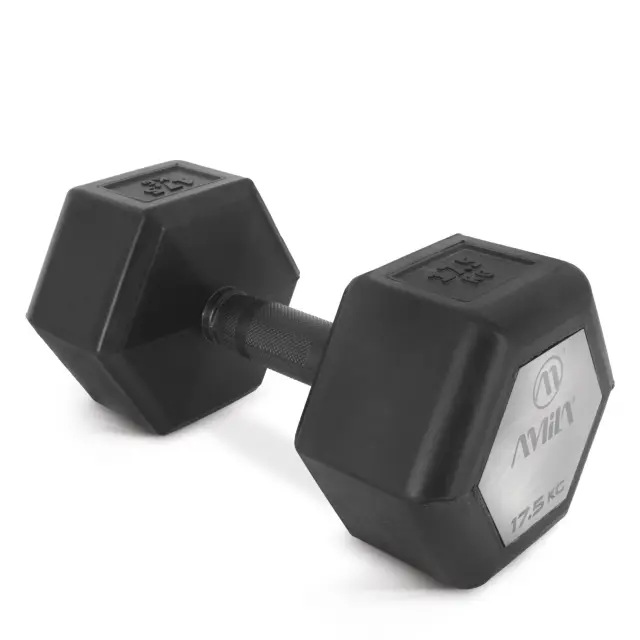 AMILA Aλτήρας Εξάγωνος Original Rubber S - 17,5Kg (84823) 2
