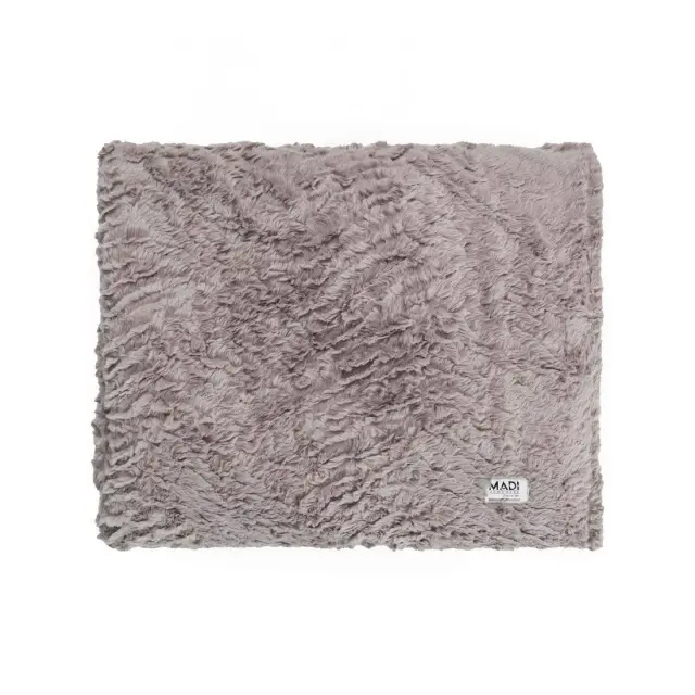 Ριχτάρι Γούνινο Πολυθρόνας Madi Soggy Taupe 180x180 2