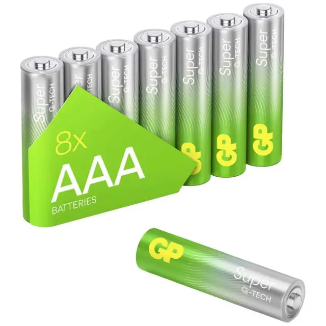 GP Super Alkaline G-TECH AAA / LR03 Alkaline Battery (GPB21461) GP BATTERIES