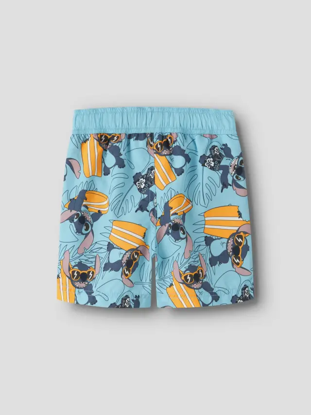 Name It Μαγιό αγορίστικο υφαντό Μπλε NMMMOURITZ STITCH LONG SWIMSHORTS WDI - 13253238 3