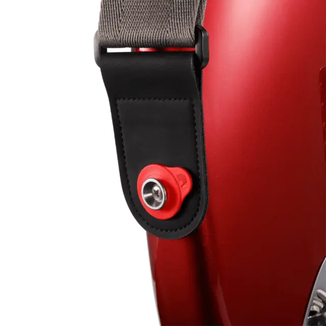 D Addario Flex Lock Strap Block, 4-Pk Red 3