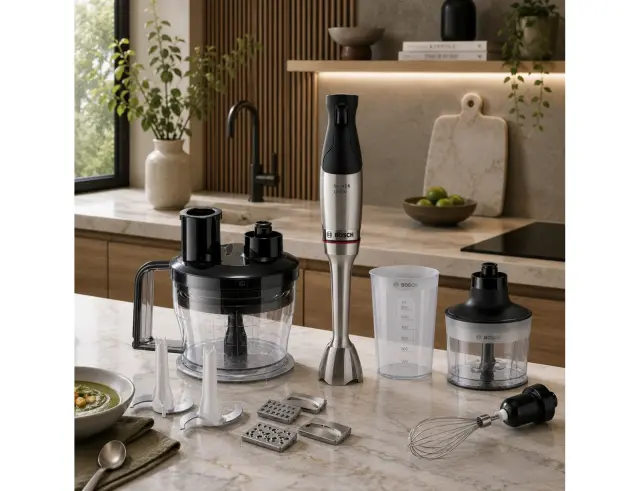 Ραβδομπλέντερ BOSCH MSM6M871 με ισχύ 1200W και μεταβλητή ταχύτητα MSM6M871