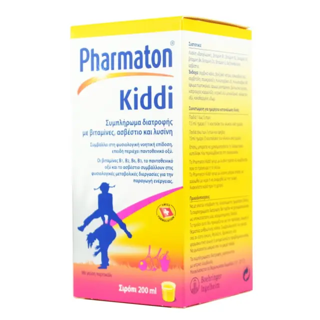 Pharmaton Kiddi Σιρόπι 200ml 2