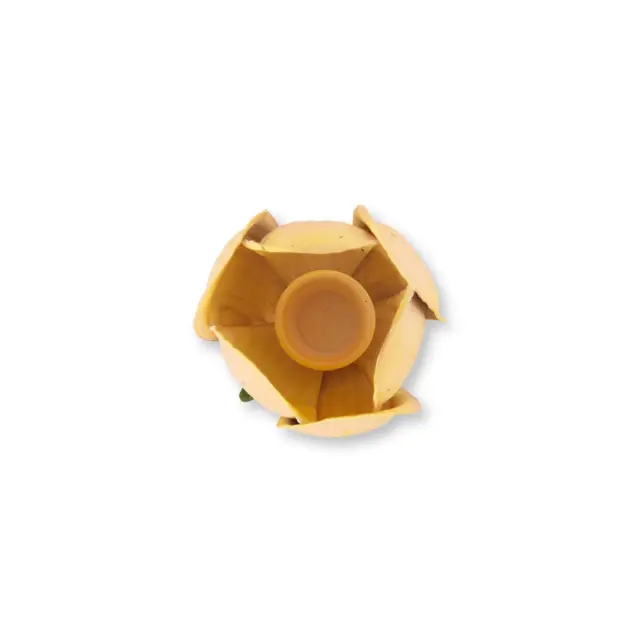 Pip Studio Μεταλλικό Κηροπήγιο / Metal Candle Holder: Tulip (21cm - 2 χρώματα) - Κίτρινο 3