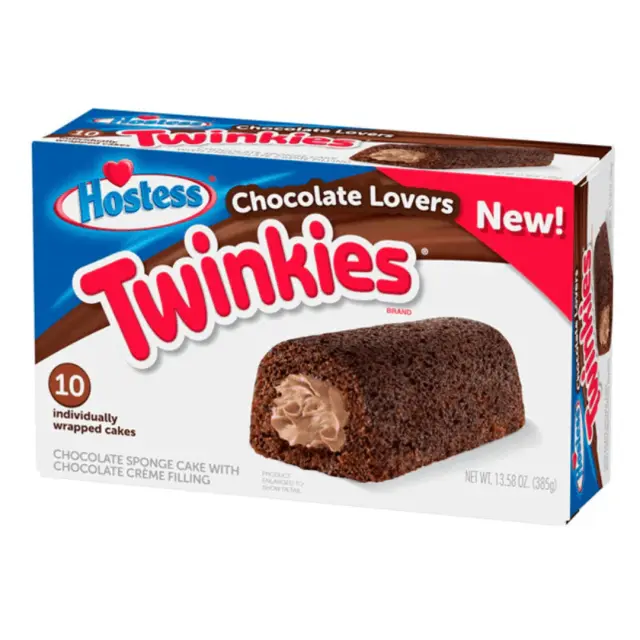 Hostess Twinkies 10 Chocolate Cakes 385gr