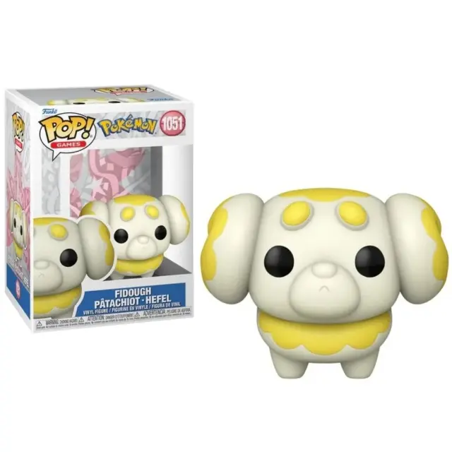 Funko Pop! Games: Pokemon Fidough Patachiot Hefel 6 (83855) (FNK83855)