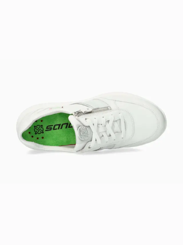 Mephisto/Sano Sneakers Γυναικείο δέρμα Άσπρο SAN/IZAE-S N/WHITE 3