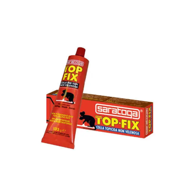 Κόλλα Ποντικιών Σε Σωληνάριο Top-fix SARATOGA 135 gr