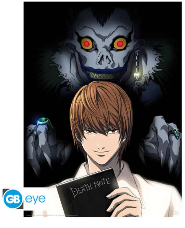 DEATH NOTE Αφίσα Light + Ryuk (52x38cm)