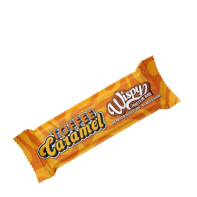 Wispy Protein Bar Toffee Caramel, 55 g