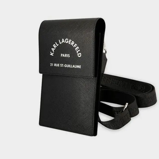 Universal τσαντάκι - Θήκη Για Κινητό 6.1" Karl Lagerfeld KLWBSARSGK Μαύρο - ONESIZE 3