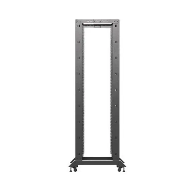 Lanberg Open Rack 19" 42U 600X800 Black V2 (OR01-6842-B) 3