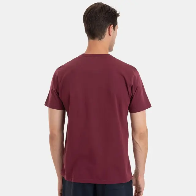 Magnetic North Basic Logo T-Shirt (22001-BORDEAUX) - Μπορντό 2