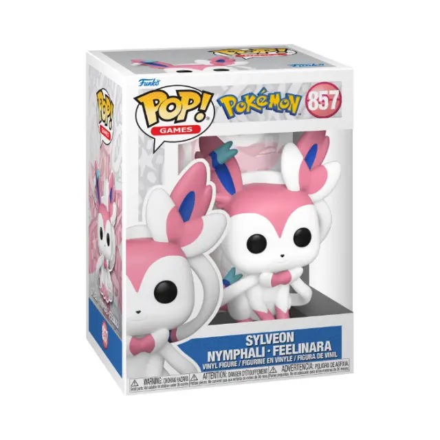 Funko Pop! Games: Pokemon - Sylveon #857 Vinyl Figure