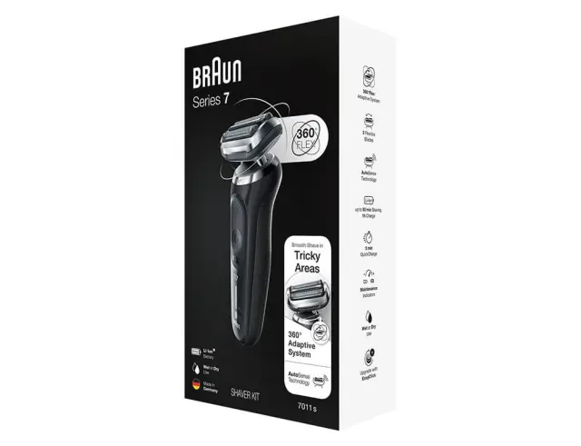 Επαναφορτιζόμενη Ξυριστική Μηχανή Braun Series 7 71-N1000S με 3 κεφαλέςS7 71-N1000s 2