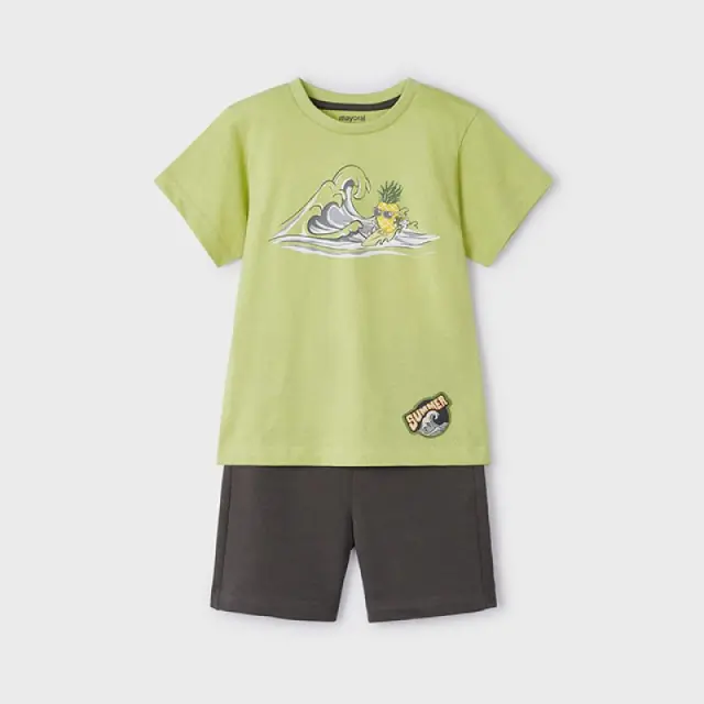 Baby 6 μηνών έως 4 ετών Σετ 2 τεμαχίων Better Cotton ανθρακί - 3Ε
