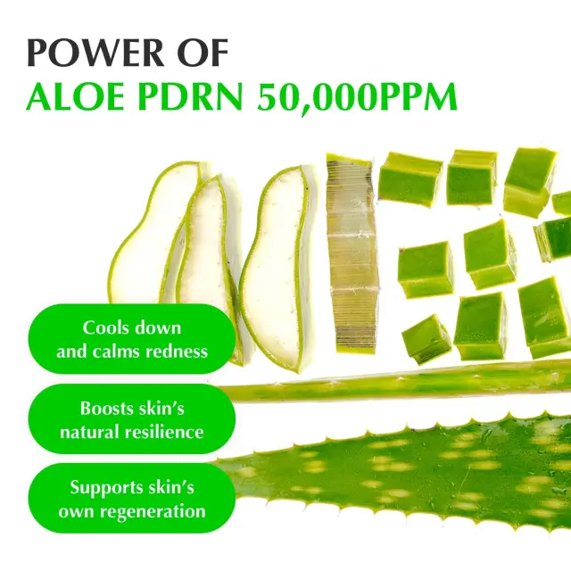 Eqqualberry Aloe Pdrn Calming Serum Ορός άμεσης καταπράυνσης με Aloe Pdrn + Ceramides 30ml 3