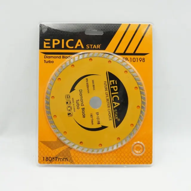 ΔΙΣΚΟΣ ΚΟΠΗΣ TURBO 180*7mm EPICA STAR TO-EP-10198 2