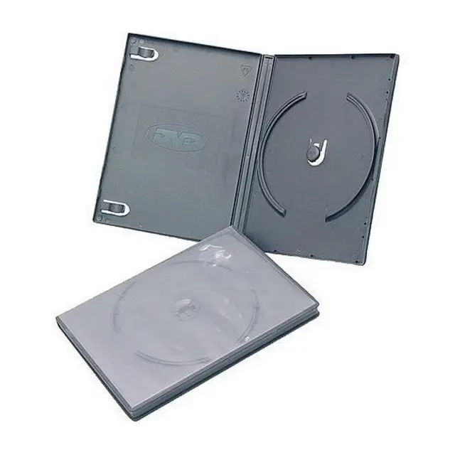 Θήκη Μονή 7mm για DVD Slim Μαύρη