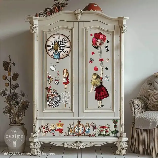 Χαρτί Decor Transfer Prima Re-Design, Enchanted Fantasy, 61x89cm 2