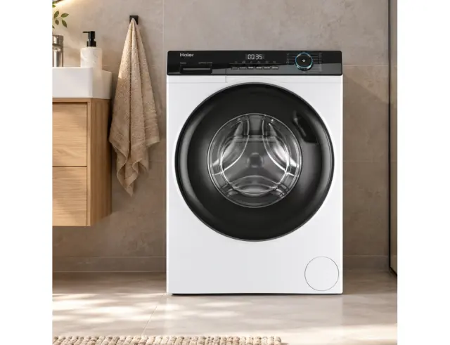 Πλυντήριο Ρούχων Haier I-Pro Series 3 HW90-BP14939-S με χωρητικότητα 9kg, 1400rpm και ενεργειακή κλάση A HW90-BP14939-S