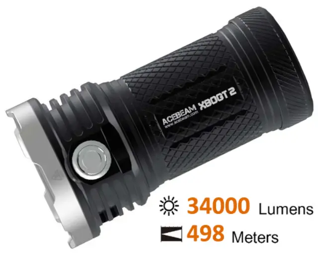 Φακός Μεγάλης Ισχύος ACEBEAM X80GT 2 + Μπαταρία