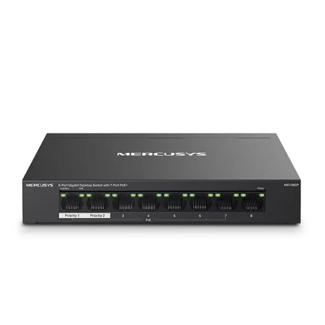 8-Port Gigabit desktop switch με 7 θύρες PoE+