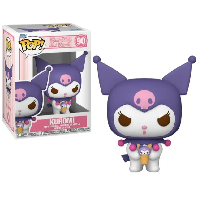 Φιγούρα Funko POP! Sanrio Hello Kitty And Friends #90 Kuromi (With Dessert)