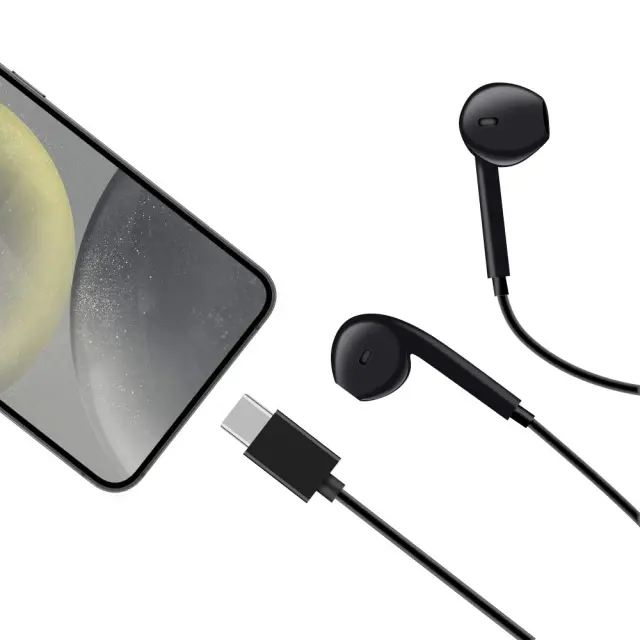 OBAL:ME Wired Earphones USB-C Black 2