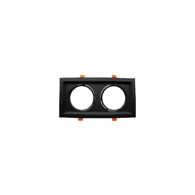 Aca Light AR111 - ΚΟΝΣΟΛΑ ΧΩΝΕΥΤΗ ΓΙΑ ΣΠΟΤ ΑΣΤΑΛΙ ΜΑΥΡΗ IP20 Φ330x185mm