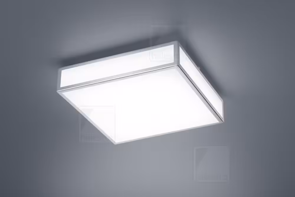 Φωτιστικό Οροφής Μπάνιου ZELO IP44 LED Chrome 30x30 Χρώμιο