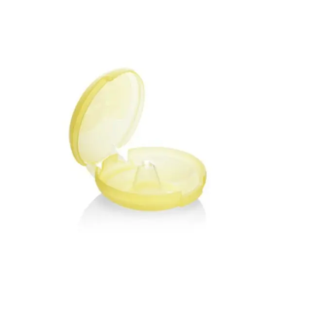 MEDELA Contact Nipple Shields – Ψευδοθηλές Σιλικόνης με θήκη, Μέγεθος Small, 2 τεμάχια 2
