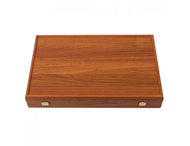 Σετ Χειροποίητο Τάβλι Basic Mahogany Replica Manopoulos με υποδοχές για πούλια και διαστάσεις 48x30cmBXL1MM 2