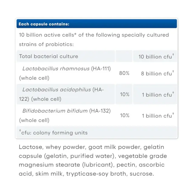Natural Factors Acidophilus & Bifidus Double Strength 2