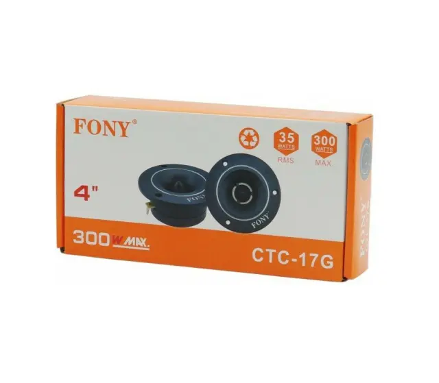 Σετ Tweeter Αυτοκινήτου Στρογγυλά CTC-17G 2