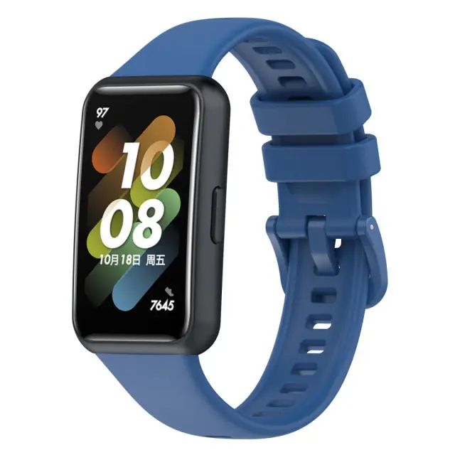 Λουράκι Σιλικόνης για Huawei Band 7- Light Blue OEM