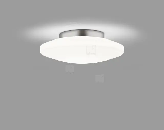 KYMO Φωτιστικό Οροφής LED Χρωμίου IP44 Ø26cm Άσπρο Χρώμιο 2