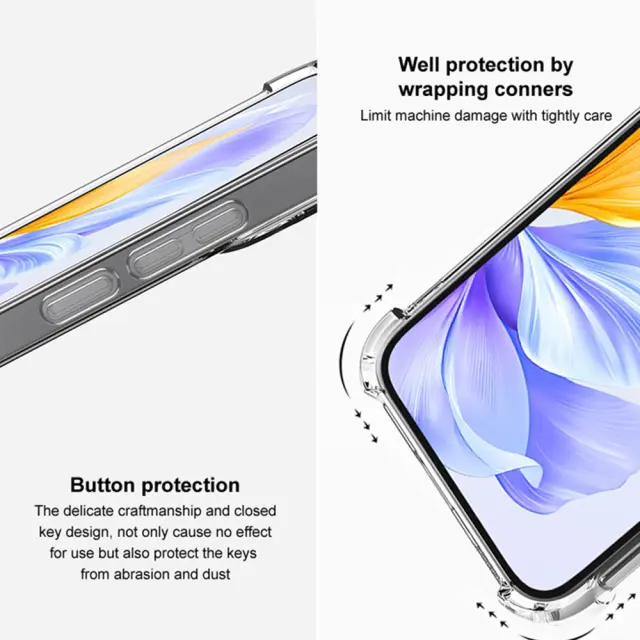 Techsuit - Shockproof Clear Silicone - Xiaomi Poco X8 Pro Max - Smoke Black 2