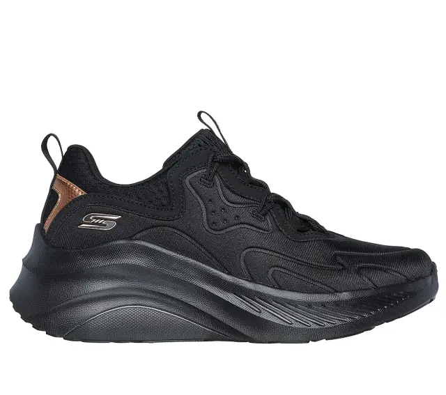 Skechers BOBS Sport Chaos Hi - Radiant Shine γυναικεία παπούτσια sneakers 117513_BBK-1