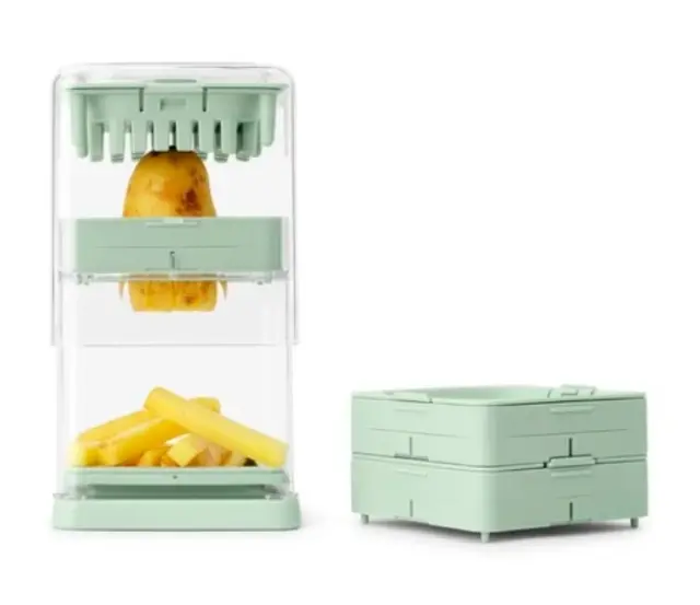 Brabantia Κόφτης Πατάτας Πράσινος 11x11x15cm Tasty- Συνθετικό