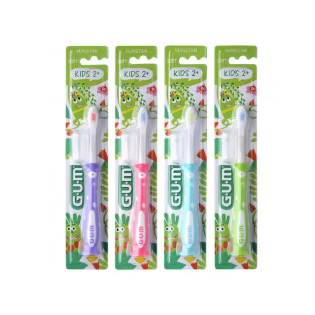 Gum Promo Οδοντόβουρτσα με Μαλακές Τρίχες για 2+ Ετών σε Διάφορα Χρώματα & Δώρο Οδοντόπαστα για 3+ Ετών 50ml 2
