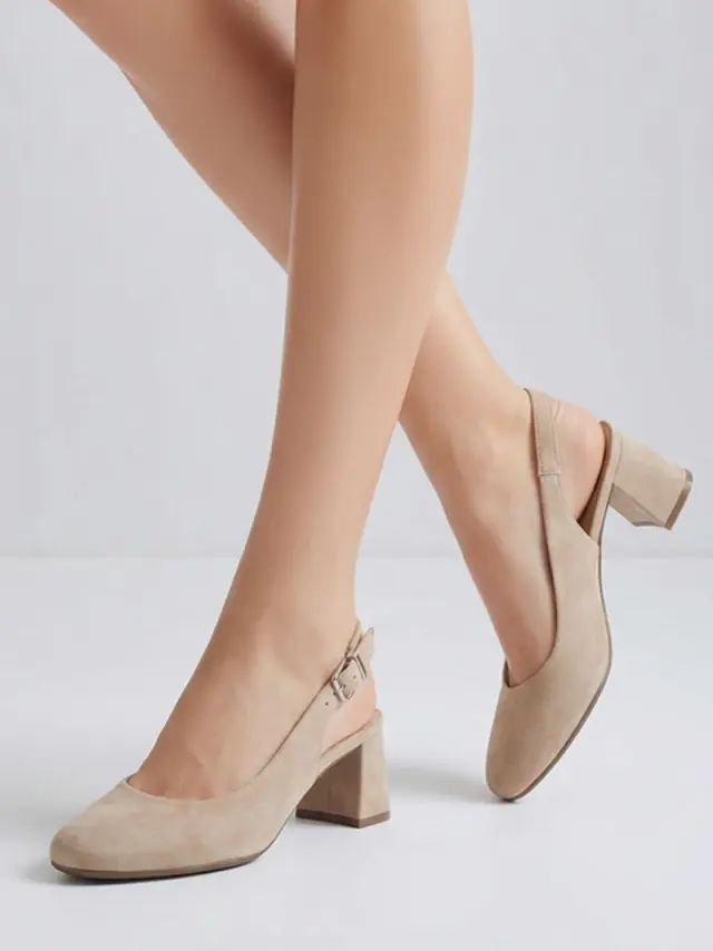 Gabor Γόβες Γυναικείο δέρμα Nubuck Μπεζ GAB/62260N 33-OAK 2