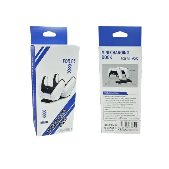 Mini Βάση Φόρτισης για Χειριστήρια PS5 - Mini Charging Dock for PS5 Controllers 0185016