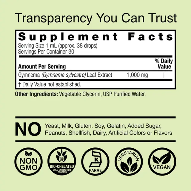 Nature's Answer Gymnema Extract 2