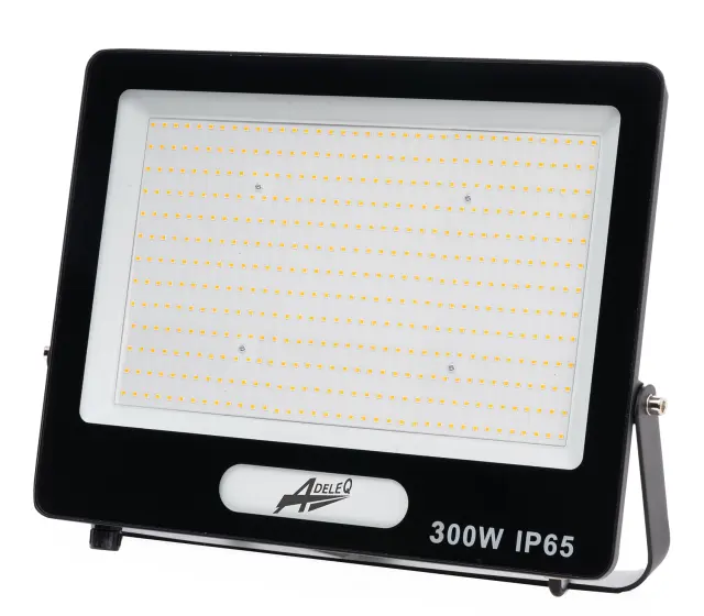 ΠΡΟΒΟΛΕΑΣ LED 300W 230V 6200K ΚΑΙ ΓΙΑ ΑΝΙΧΝΕΥΤΗ ΚΙΝΗΣ.IP65 ΜΑΥΡΟΣ